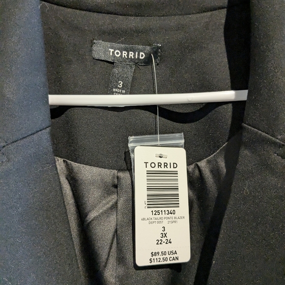 Torrid Size 3 Blazer NWT - Picture 3 of 9